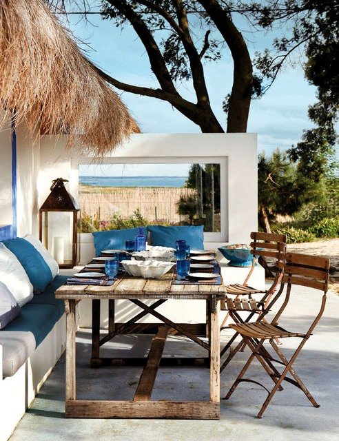 wabi-sabi terasz beépítés